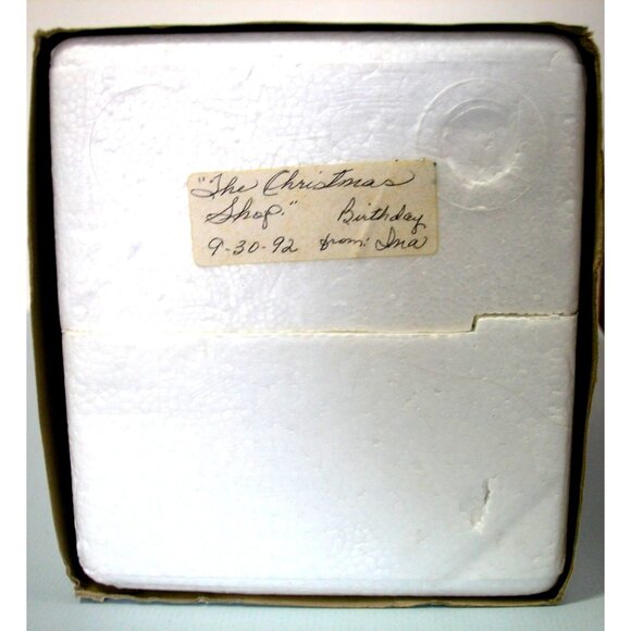 Department 56 Christmas Shop Village Lighted Holiday Decor Ceramic Building - Picture 7 of 9